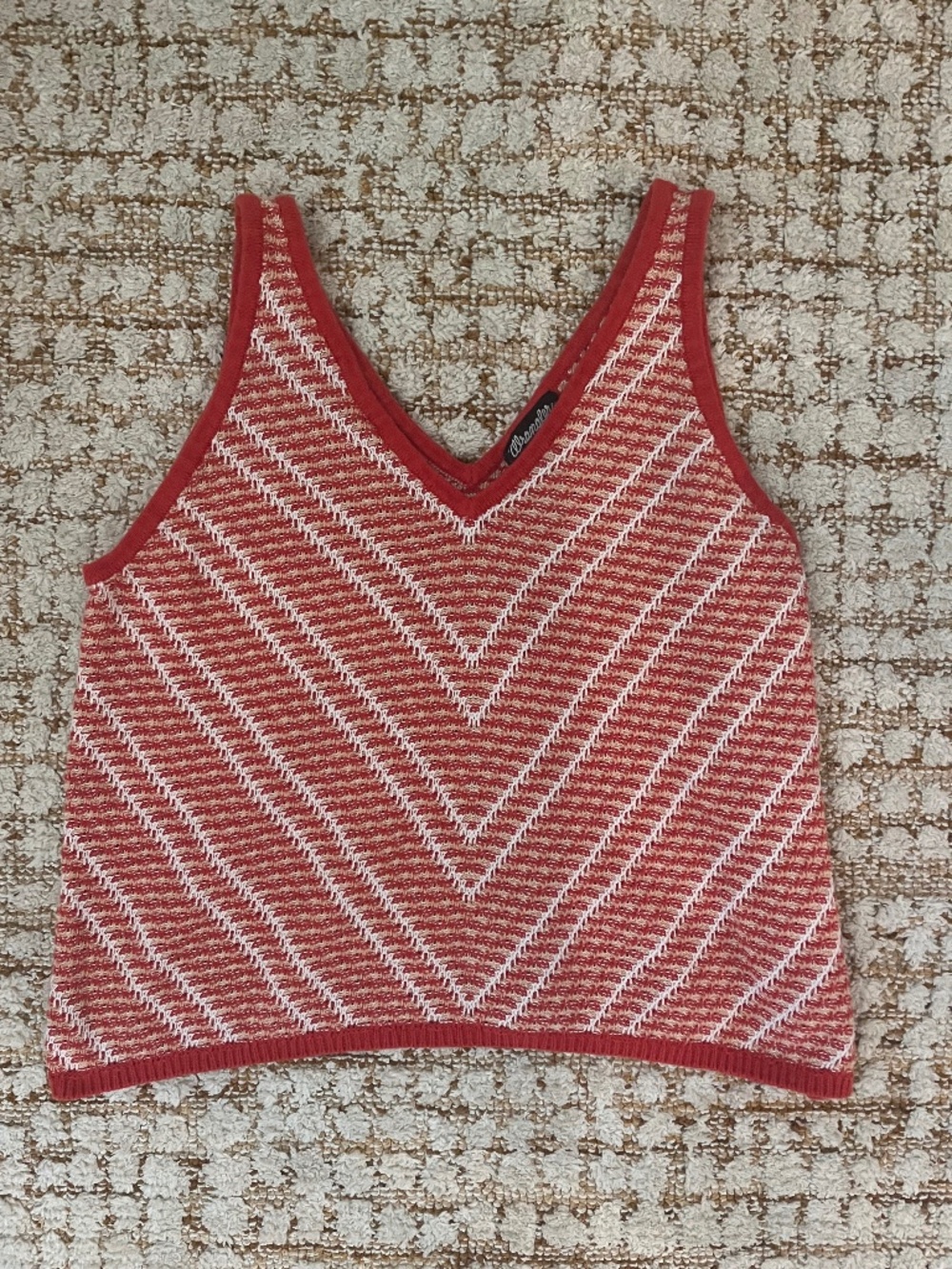 Wrangler Retro 100% Cotton Womens Medium V Neck Tank Top